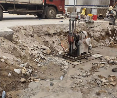 东光公路下沉压浆